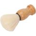Premium Mini Shaving Brush with Synthetic Wooden Handle - Soft Men's Travel Razor Brush for Home & Salon Use - Buy Online on GoSupps.com
