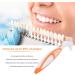 Denture Toothbrush for Safe Cleaning | Orange Tool for Partial & Complete Dentures - International Shipping - Buy Online on GoSupps.com