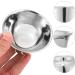 Beaupretty Stainless Steel Shaving Bowl & Soap Shell | Unbreakable Shave Cream Cup & Facial Foam Shell - Ideal for Smooth Shaving - Buy Online on GoSupps.com