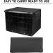 Waterproof 30 Inch Dog Wire Crate Cover with Front Openings and Storage Pocket - Buy Online on GoSupps.com