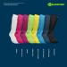 Bauerfeind Ultralight Compression Running Socks for Men & Women - Thin Sports Socks for Jogging & Fitness (Size L 41-43) - International Shipping Available - Buy Online on GoSupps.com