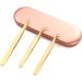 High Precision Lash Tweezers Set - 3 Stainless Steel Eyelash Tweezers for Classic & Volume Lash Extensions - Includes Storage Box - Gold - Buy Online on GoSupps.com