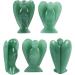 Lovionus89 Green Aventurine Guardian Angel Statue Hand Carved 5cm Healing Crystal Decoration - Buy Online on GoSupps.com
