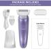 Women's Electric Razor - Painless Body Hair Removal - Wet & Dry - Rechargeable - Buy Online on GoSupps.com