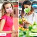 HIWUP 50-Pack Multicolor Disposable Face Masks for Adults & Teens - 3 Layer Protection - Buy Online on GoSupps.com