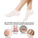 Buy 2 Pairs Silicone Moisturizing Glove Socks Set | Anti-Slip Gel Socks for Softening Dry Cracked Skin | Women’s Spa Pedicure Foot Care (White - Buy Online on GoSupps.com