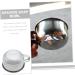 4-Piece Stainless Steel Shaving Bowl Set - Perfect Gift for Men | International Shipping Available - Buy Online on GoSupps.com
