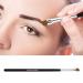 Eyebrow Brush with Beveled Wooden Handle - Perfect for Eyebrow Powder & Gel | Buy Online Internationally - Buy Online on GoSupps.com