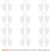 Premium Nose Relief Nasal Dilator (12-Pack Size M) - Hard Silicone with Cone Ventilation Openings | Perfect Solution for Nasal Atmon - Buy Online on GoSupps.com