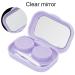 NATUDECO Contact Lens Container - Stylish Purple Storage Box for Hard & Soft Lenses | Perfect for Home Office & Travel - Buy Online on GoSupps.com
