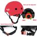Adjustable Kids Bike Helmet for Ages 2-14 | Safety Toddler Multi-Sport Helmet | Ideal for Skateboard, Scooter, Cycling | Youth Boys Girls Medium (Ages 8-14) - Red - Buy Online on GoSupps.com