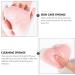 Heart-Shaped Facial Sponges Set of 3 | Random Colors | Practical Face Cleaning Tools for All Skin Types - Buy Online on GoSupps.com