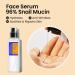 Snail Mucin Serum 100ml/3.38fl Advanced Snail Mucin 96% Power Repairing Essence Hydrating Snail Serum Secretion Filtrate 96% Moisturizing Hydrating Brightening Serum. - Buy Online on GoSupps.com