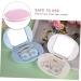 Gatuida Colored Contact Lens Container Box - Travel Case for Invisible Lenses - Pink Lens Holder (10.2x7.8cm) - Shop Internationally! - Buy Online on GoSupps.com