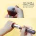 Round Top Kabuki Foundation Brush | Professional Grade Makeup Brush for Liquid & Mineral Powder | Best Blending Buffing & Stippling Tool - Black - Buy Online on GoSupps.com