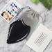 Black Bianstone Gua Sha Massage Tool for Face & Body - Natural Jade Stone Facial Tool for Acupuncture Therapy & Anti-Aging Skin Care - Buy Online on GoSupps.com
