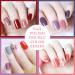 Nude Nail Polish Pink 2 Color In One Tube Quick Dry Nail Varnish Non-Peelable No Need UV Nail Paint For DIY Nail Art Beginner (C132) - Buy Online on GoSupps.com