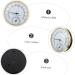 Happyyami Sauna Thermometer & Hygrometer Set - 2 Pack Moisture Measuring Tool for Accurate Temperature Monitoring - Durable ABS Material - Perfect for Home Saunas - Buy Online on GoSupps.com