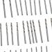 100PC Durable Drill Set | Round Handle Steel Impact Drills for Wood Plastic & Soft Metal | Fast Work 5mm Thick Steel - Buy Online on GoSupps.com