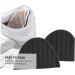 Sneaker Heel Stickers | Adhesive Heel Grips & Shoe Inserts for High Heels - 1 Pair Black 11.5x1cm - Buy Online on GoSupps.com