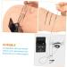 Hemoton Eyebrow Ink Cosmetic Measuring Tools Eyebrow Auxiliary Measure Ruler Wire Box Lightness 4.6x1.8x7.5cm Black - Buy Online on GoSupps.com