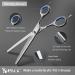 MAOCG Professional Dog Grooming Scissors Kit | 3-Piece Set for Dogs & Cats | Round Tip, Thinning, Curved & Straight Shears with Comb | Lefty & Righty Friendly - Buy Online on GoSupps.com