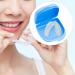 Buy Dnitpos Prosthetic Denture Box | 1 Piece Orthodontic Retainer Container for Dental Care - Buy Online on GoSupps.com