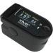 Pulse Oximeter - Oxygen Monitor Fingertip Heart Rate Medical Grade Sensor LED Display - Accurate Finger Meter For Saturation SpO2 Lanyard & Batteries Included - FSA/HSA Approved