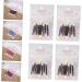 DRESSOOS 40pcs Sponge Stick Eyeshadow Brush Sponge Lip Gloss Applicator Makeup Eyeshadow Stick Plastic Abs - Buy Online on GoSupps.com