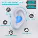 54 Reusable Silicone Moldable Ear Plugs for Sleeping Swimming Noise Cancelling | Ideal for Travel Shooting Concerts & More - Buy Online on GoSupps.com