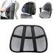 1pc Multi- Backrest pad Mesh Lumbar Support System Cushion| Black Durable Processed - Buy Online on GoSupps.com