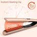 2 in 1 Travel Hair Straightener & Curling Iron - Ceramic Waves LCD Display - Perfect for Long & Short Hair - International Shipping - Buy Online on GoSupps.com