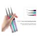 Egoguys DIY Nail Art Tools Manicure Kit Set - 3 Pack Nail Liner Brushes, Gem Picker, Wax Dotting Pen, Magnetic Display Stand, Resin Palette, Color Mixing Holder, Stickers - Pink - Buy Online on GoSupps.com