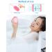 Silicone Bath Body Brush Set - Exfoliating Back Scrubber & Body Cleansing Brush - 2 Pack - Buy Online on GoSupps.com