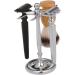 Balacoo Stainless Steel Shaving Brush Holder & Razor Rack - Wall-Mounted Mustache Brush & Razor Storage with Strong Adhesive Dual Bracket Design - Buy Online on GoSupps.com