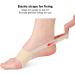 Skin-Friendly Tailors Bunion Corrector for Pinky Toe - Elastic Straps for Daily Use (Size L) - Buy Online on GoSupps.com