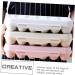 CHILDWEET 2pcs Anti-Collision Damage Chicken Food Trays Plastic Egg Cartons Pantry Egg Bins for re-usable Pink 30X11X6.5CM - Buy Online on GoSupps.com