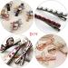 30 PCS Silver Metal Alligator Hair Clips 2.2Inch/55mm 2.6Inch/65mm 2.95Inch/75mm 3 Assorted Size Crocodile Sectioning Clips Hair Duck Teeth Hairpins Curl Setting for DIY Hair Extensions - Buy Online on GoSupps.com