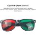 Yinhing Red and Green Glasses for Amblyopia | Sight Focusing Training Eyewear for Kids & Adults | Clip-On Convergence Glasses - Buy Online on GoSupps.com