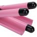 3 Barrel Curling Iron Wand Adjustable Hair Crimpers Hair Styling Tool Hair Curler Waver Crimper for Home and Salon 110V 240V (Pink 22mm) US Plug Pink 22mm - Buy Online on GoSupps.com