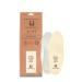 HANDARTE Genuine Leather Insoles - Orthopedic Vegetable Tanned - Odor Eater Natural Padded with Latex Foam - Magic Absorbent - Tan - Soft Special (Size US 12 / EU 43) Gift:Socks and Keychain US M10/EU43