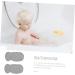 Housoutil 8 Pcs Bath Sponge Set Natural Loofah Body Scrubber & Shower Sponge for Toddler Care | Soft Versatile Bathroom Accessories - Buy Online on GoSupps.com