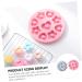 Zerodeko 2pcs Donut Mold Silicone Molds Heart Decor Heart Cake Pan Heart Pudding Mold De para Gelatinas Biscuits Mold Biscuits Mould Fondant Mold Fudge Food Supplement Box Silica Gel Baby 20.5X20.5X2CM - Buy Online on GoSupps.com