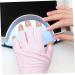 Healeved 8 Pairs Nail Gloves Fingerless Gloves Uv Anti Fingerless Gloves Uv Rays Gloves Uv Gloves for Gel Nail Lamp Black Fingerless Gloves Women Gloves for Nails Anti Gloves Manicure Nylon - Buy Online on GoSupps.com