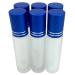 Buy Beauticom 10ml Glass Roller Bottles - 12 Pack Blue | Essential Oil Aromatherapy Perfume Lip Gloss - Durable Stainless Steel Roll Balls & Metal Caps - Buy Online on GoSupps.com