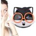 Jomewory Contact Lens Container | Portable Protective Organizer for Travel & Everyday Use | Squirrel-In-Sing Design - Black - Buy Online on GoSupps.com