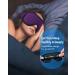 Musicozy 3D Breathable Silk Sleep Mask for Men and Women - Light Blocking Eye Cover for Travel, Office, Nap - Pink & Purple 2 Pack - Buy Online on GoSupps.com
