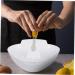Zerodeko 1pc Microwave Egg Steamer Yolk Extractor Kitchen Microwave Oven Mold Egg White Stainless Steel - Buy Online on GoSupps.com