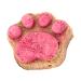 Kitten Treats - Cat Treats for Indoor Cats - Natural Healthy Cat Snacks Treats | Cat Paw Biscuits Cat Treat | Dry Cat Treats Kitten Treats | Kitten Treats Paw Shape Cat Food Treats | Treats for Cat Pink