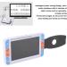 Portable Digital Magnifier 5.0inch Digital Magnifier with Handle 3 Million Fixed Focusing 3X To 48X Zoom 26 Color Modes Electronic Magnifier for Reading Books Style 1 - Buy Online on GoSupps.com